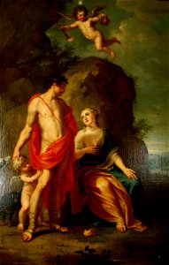 Balthasar Beschey - Venera and Adonis