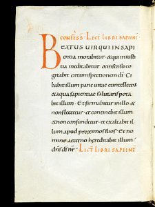 Beromünster, Stiftskirche St. Michael, Epistolar, f. 121v – Epistolary