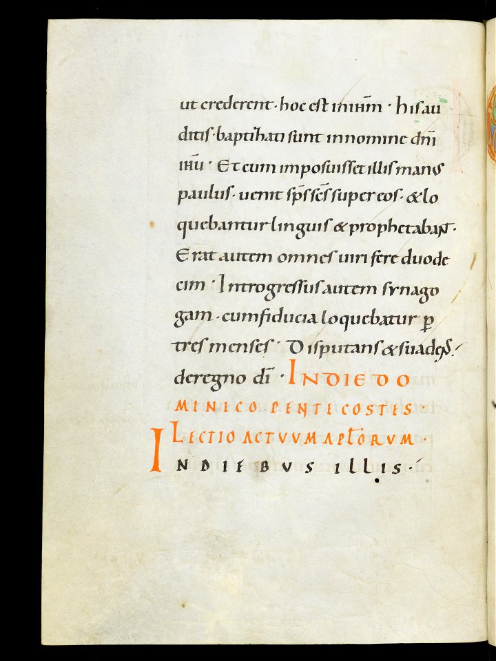 Beromünster, Stiftskirche St. Michael, Epistolar, f. 55v – Epistolary