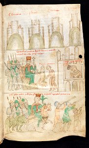 Bern, Burgerbibliothek, Cod. 120.II, f. 134r – Petrus de Ebulo Liber ad honorem Augusti, lat