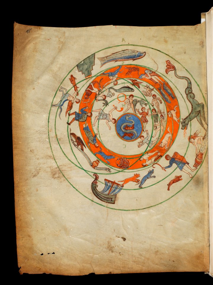 Bern, Burgerbibliothek, Cod. 88, f. 11v – Aratus – Germanicus Phaenomena