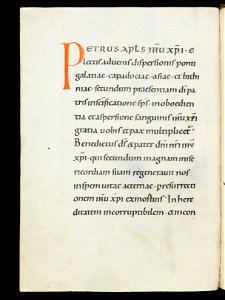 Beromünster, Stiftskirche St. Michael, Epistolar, f. 21v – Epistolary