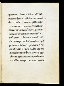 Beromünster, Stiftskirche St. Michael, Epistolar, f. 38r – Epistolary