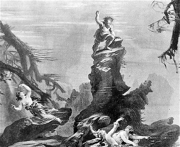 Bühnenbildentwurf Rheingold (detail)