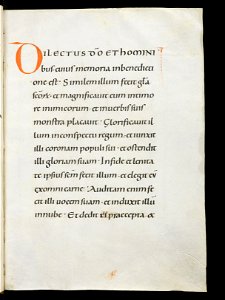 Beromünster, Stiftskirche St. Michael, Epistolar, f. 122r – Epistolary