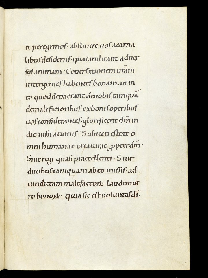 Beromünster, Stiftskirche St. Michael, Epistolar, f. 46r – Epistolary