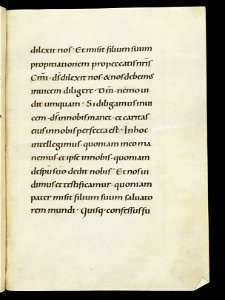 Beromünster, Stiftskirche St. Michael, Epistolar, f. 65r – Epistolary
