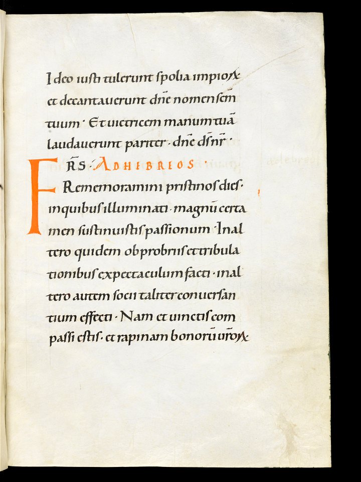 Beromünster, Stiftskirche St. Michael, Epistolar, f. 118r – Epistolary