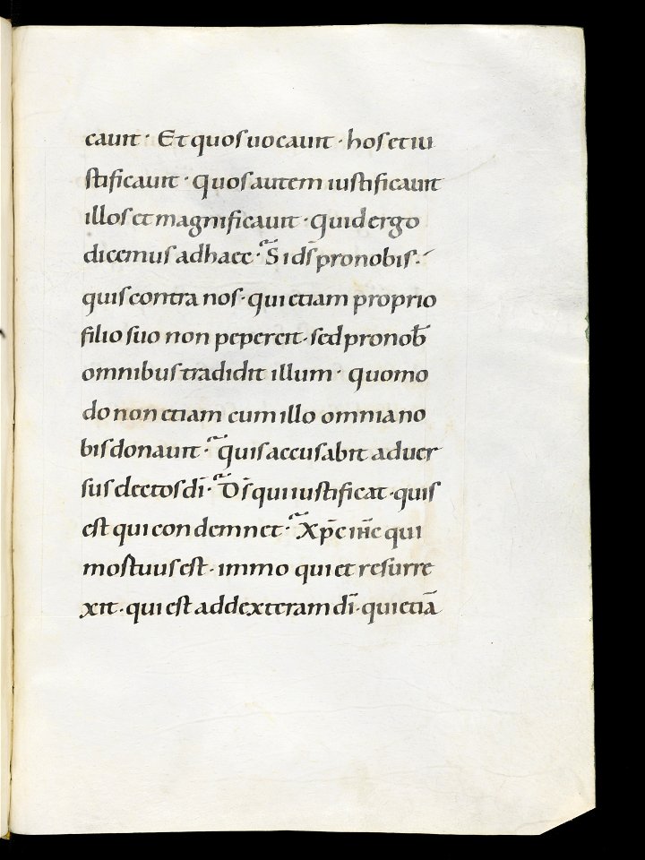 Beromünster, Stiftskirche St. Michael, Epistolar, f. 104r – Epistolary