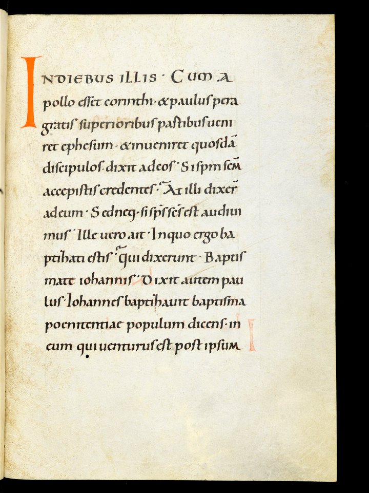 Beromünster, Stiftskirche St. Michael, Epistolar, f. 55r – Epistolary