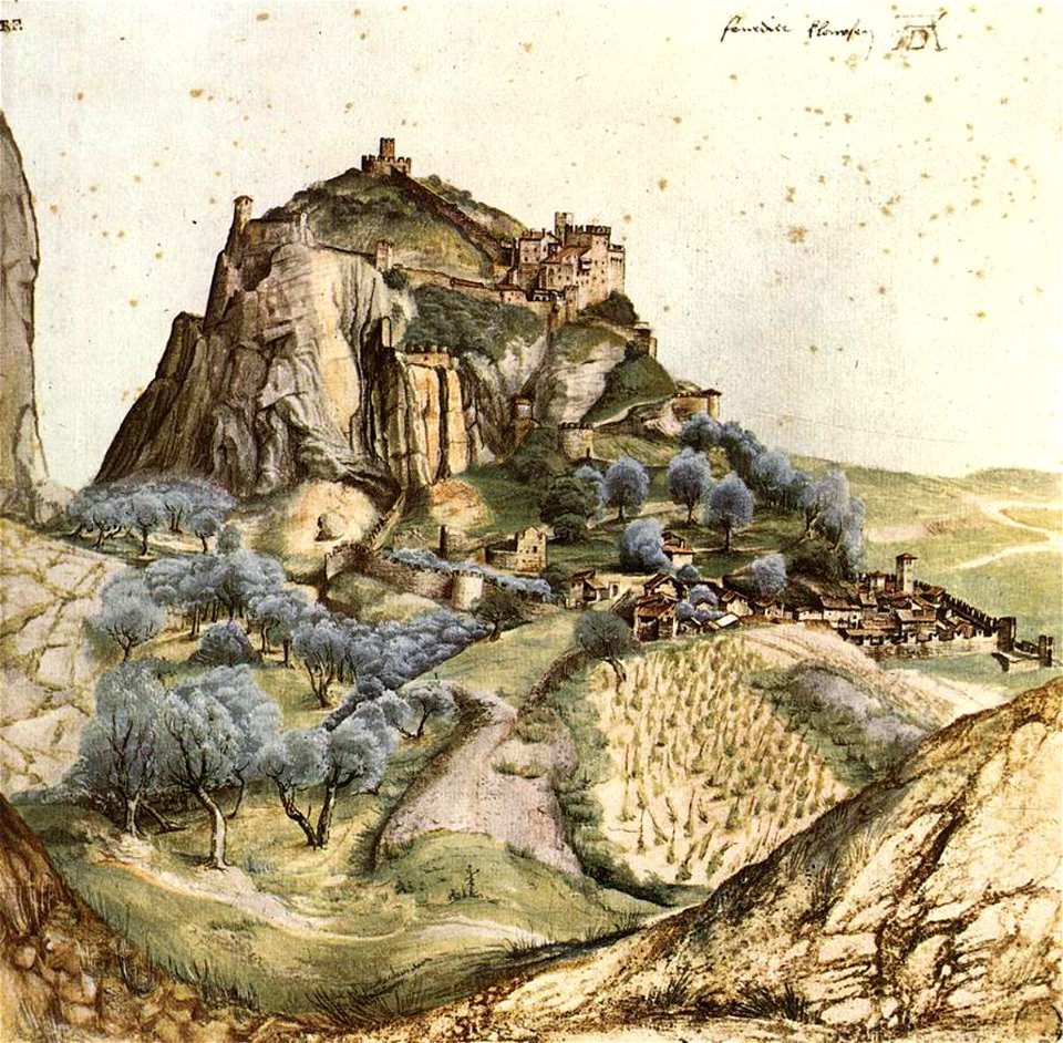Burg arco dürer 1495