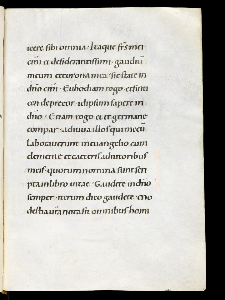 Beromünster, Stiftskirche St. Michael, Epistolar, f. 102r – Epistolary