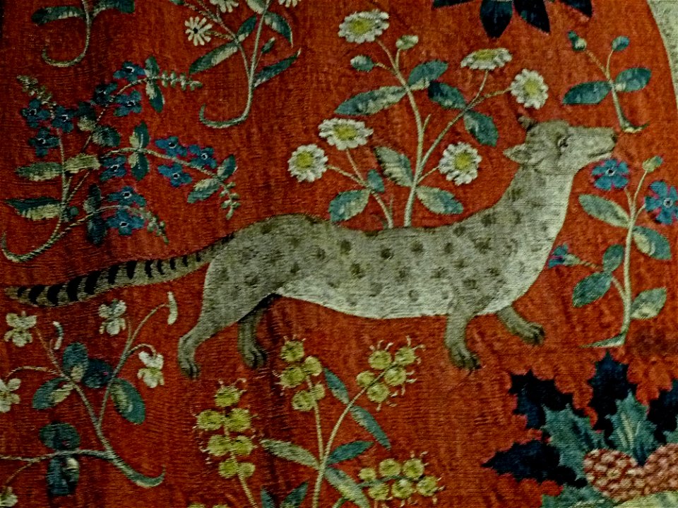 Cluny-Dame à la licorne-Detail 10