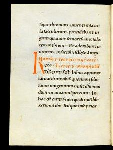 Beromünster, Stiftskirche St. Michael, Epistolar, f. 64v – Epistolary