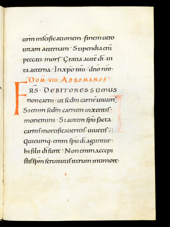 Beromünster, Stiftskirche St. Michael, Epistolar, f. 79r – Epistolary