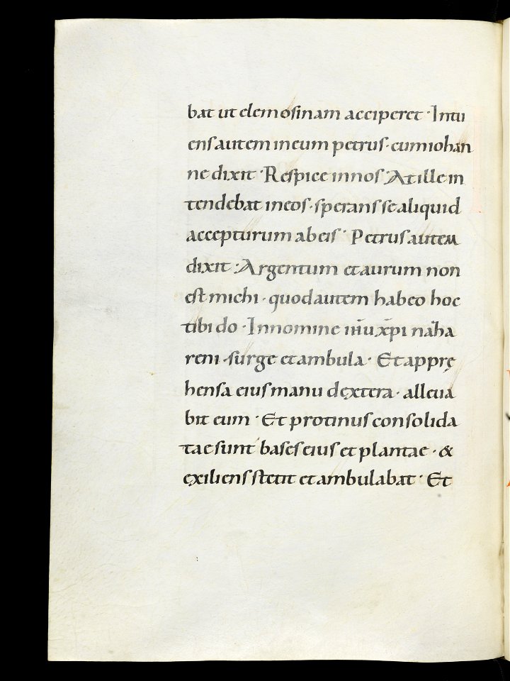 Beromünster, Stiftskirche St. Michael, Epistolar, f. 71v – Epistolary