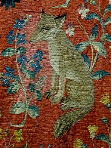 Cluny-Dame à la licorne-Detail 09