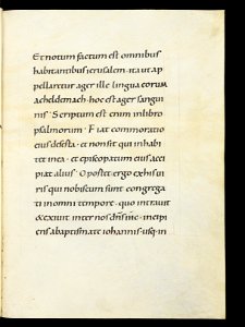 Beromünster, Stiftskirche St. Michael, Epistolar, f. 23r – Epistolary