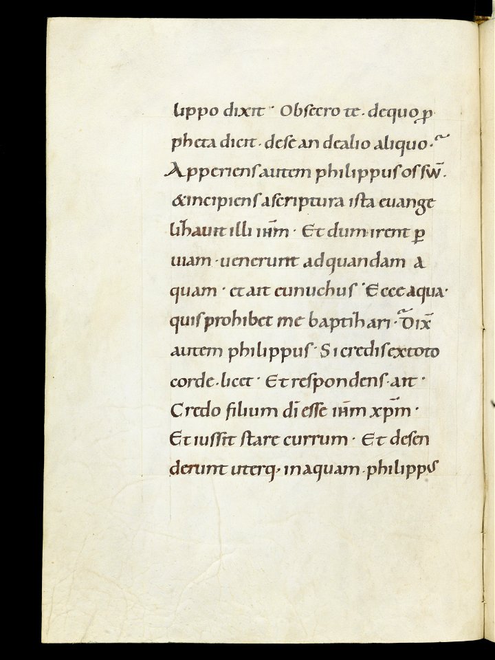 Beromünster, Stiftskirche St. Michael, Epistolar, f. 41v – Epistolary