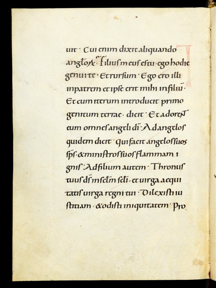 Beromünster, Stiftskirche St. Michael, Epistolar, f. 6v – Epistolary