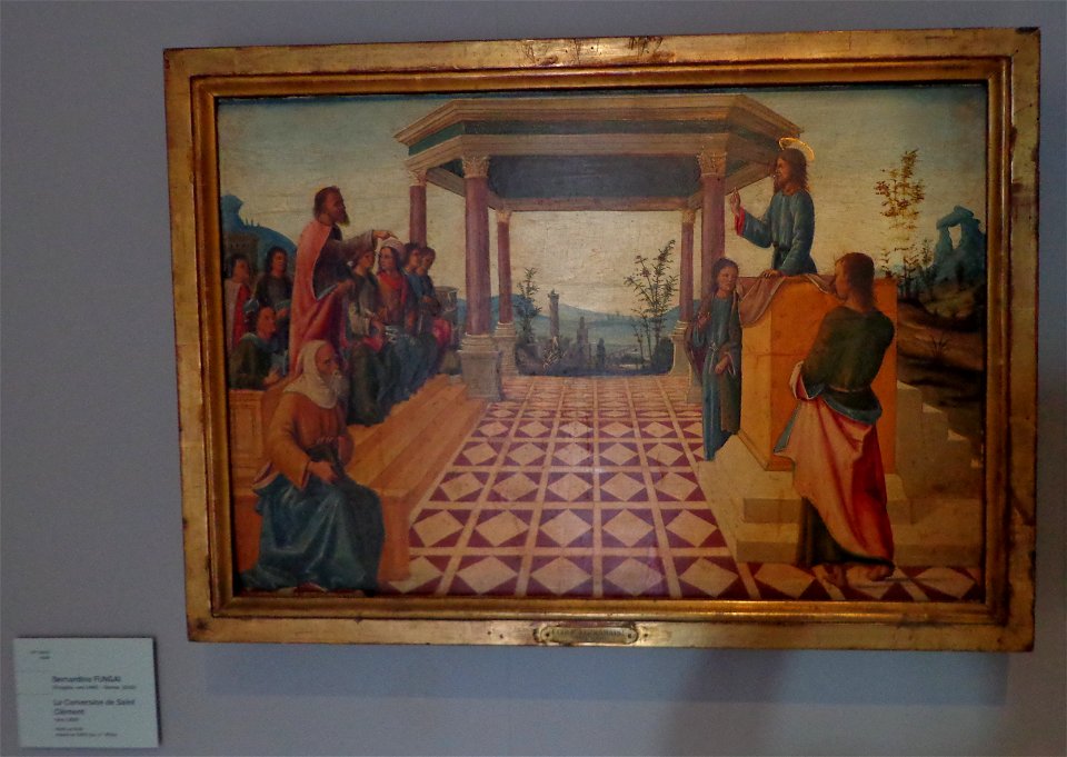 Bernardino Fungai-Conversion de Saint Clément