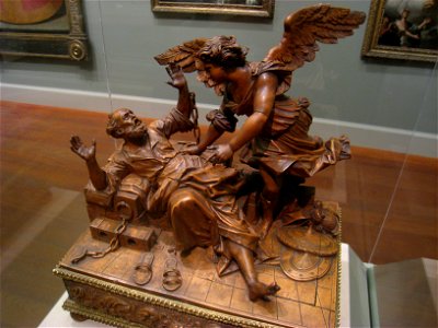 Saint Peter Freed from His Chains, by Andrea Brustolon (1662-1732) - IMG 7393