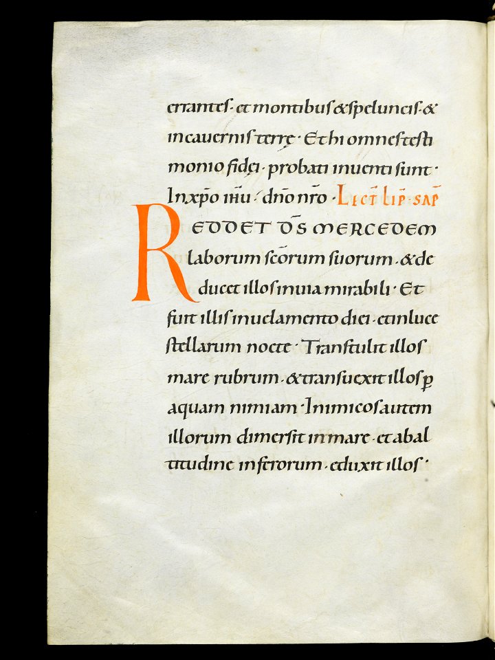 Beromünster, Stiftskirche St. Michael, Epistolar, f. 117v – Epistolary