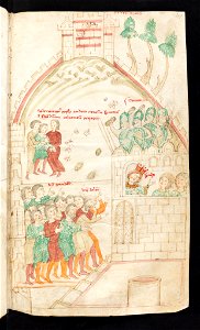 Bern, Burgerbibliothek, Cod. 120.II, f. 115r – Petrus de Ebulo Liber ad honorem Augusti, lat