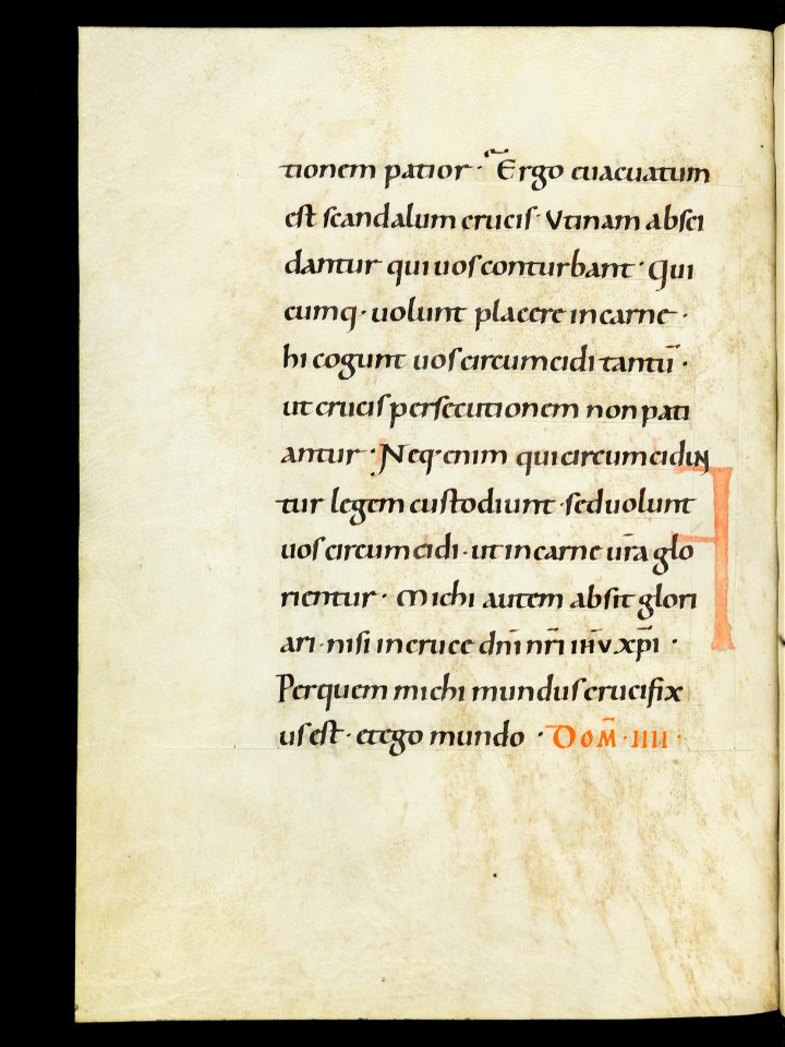 Beromünster, Stiftskirche St. Michael, Epistolar, f. 48v – Epistolary