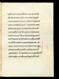 Beromünster, Stiftskirche St. Michael, Epistolar, f. 77r – Epistolary