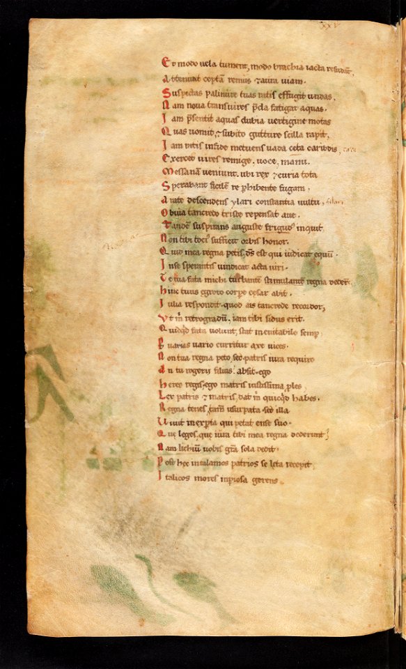 Bern, Burgerbibliothek, Cod. 120.II, f. 119v – Petrus de Ebulo Liber ad honorem Augusti, lat