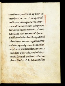 Beromünster, Stiftskirche St. Michael, Epistolar, f. 39r – Epistolary