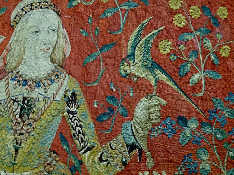 Cluny-Dame à la licorne-Detail 07