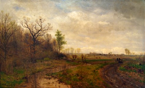 Buchholz Landschaft Pferdefuhrwerk@Weimar Schlossmuseum