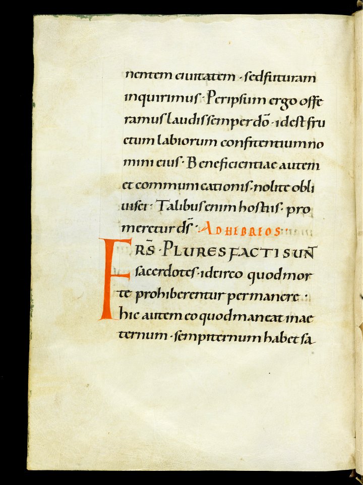 Beromünster, Stiftskirche St. Michael, Epistolar, f. 120v – Epistolary