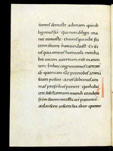 Beromünster, Stiftskirche St. Michael, Epistolar, f. 66v – Epistolary