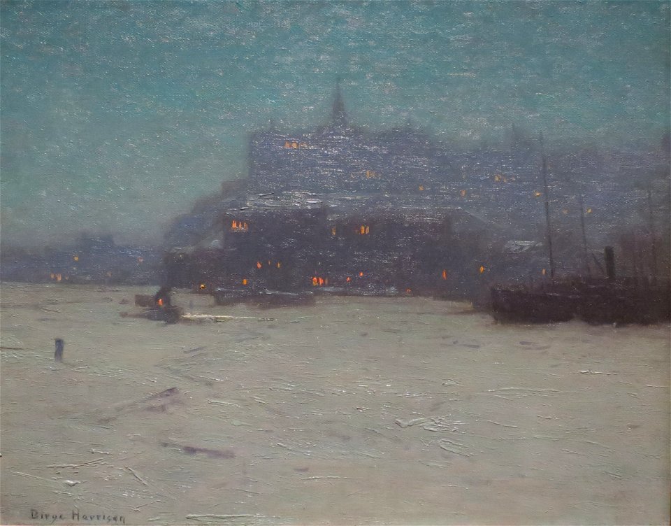 Birge Harrison - 'Quebec from the Harbor', c. 1910, High Museum