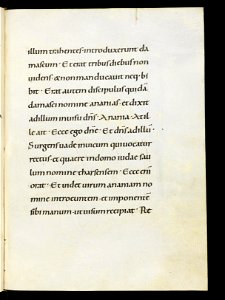 Beromünster, Stiftskirche St. Michael, Epistolar, f. 75r – Epistolary