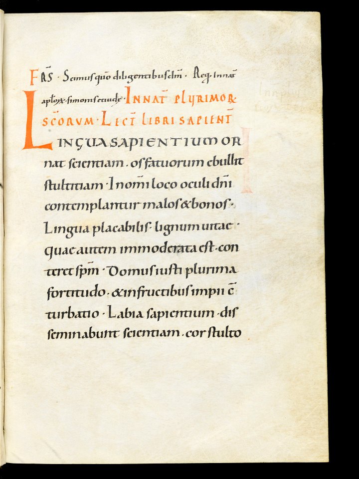 Beromünster, Stiftskirche St. Michael, Epistolar, f. 115r – Epistolary