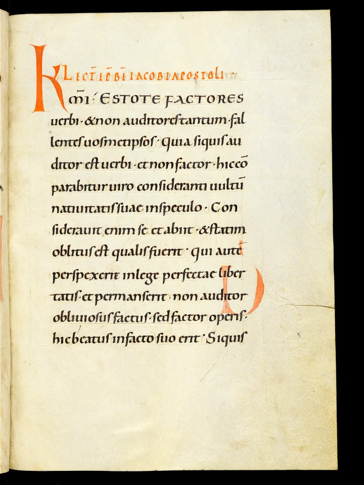 Beromünster, Stiftskirche St. Michael, Epistolar, f. 49r – Epistolary