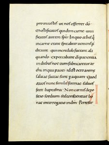 Beromünster, Stiftskirche St. Michael, Epistolar, f. 42v – Epistolary