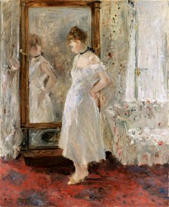 Berthe Morisot - Psyché. Free illustration for personal and commercial use.