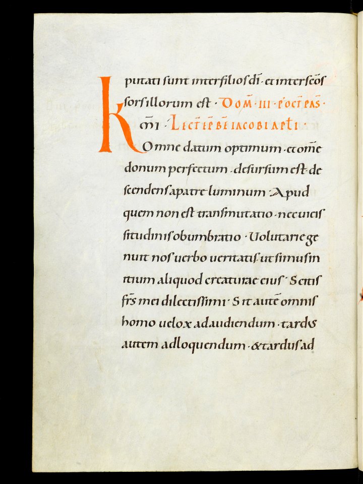 Beromünster, Stiftskirche St. Michael, Epistolar, f. 47v – Epistolary