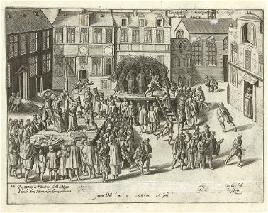 Brugse monniken op de brandstapel, 1578