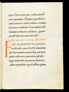 Beromünster, Stiftskirche St. Michael, Epistolar, f. 48r – Epistolary