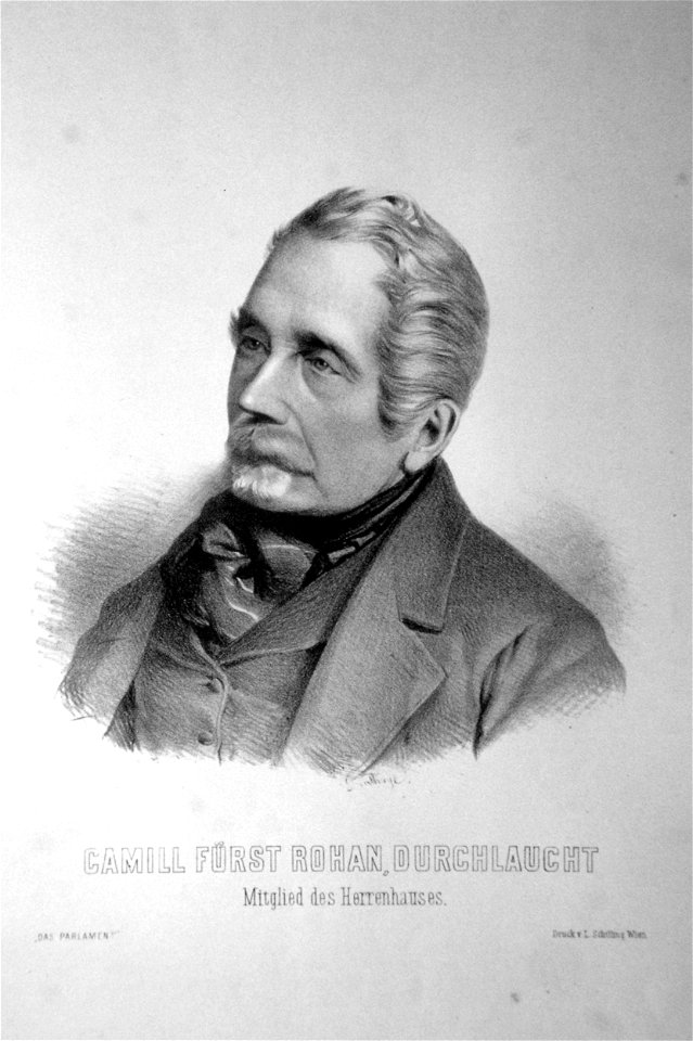 Camille Fürst Rohan Litho