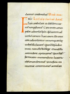Beromünster, Stiftskirche St. Michael, Epistolar, f. 90v – Epistolary