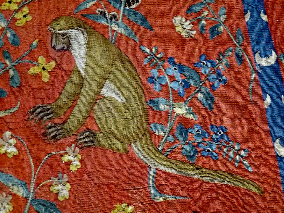 Cluny-Dame à la licorne-Detail 08