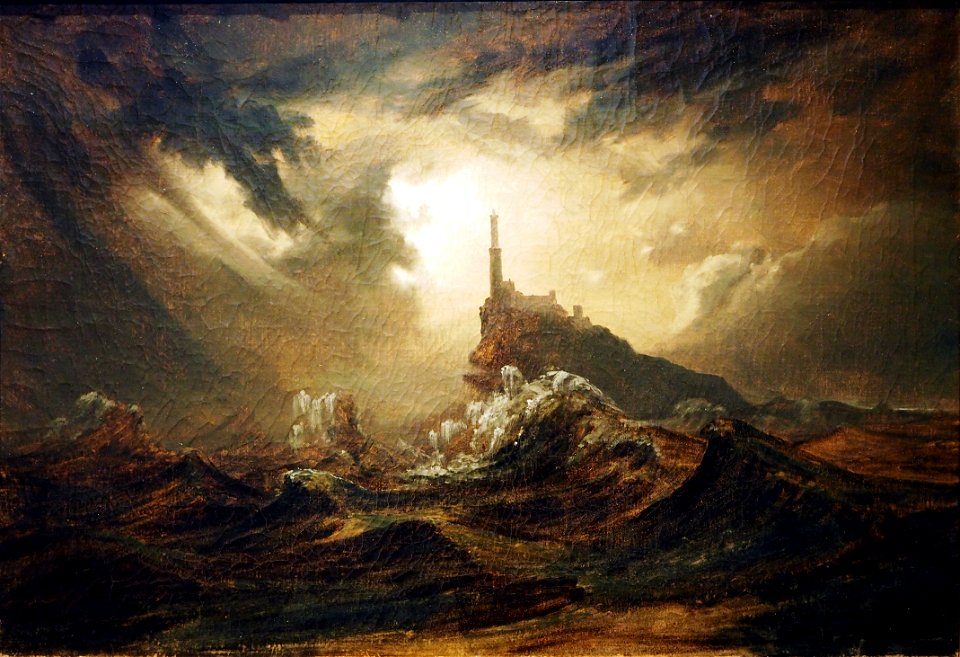Blechen Carl Stormy Sea@Kunsthalle Hamburg