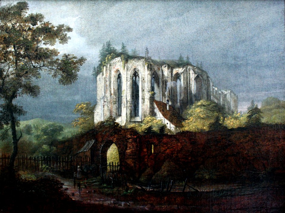 1822 Blechen Klosterruine Oybin anagoria